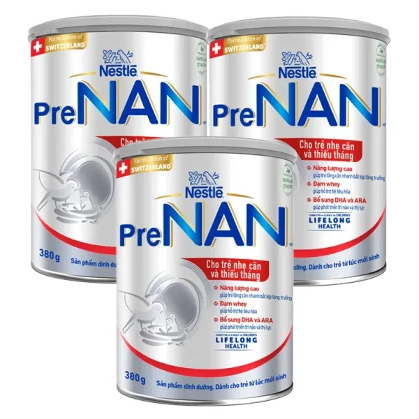 Phân tích các dòng sữa NAN phù hợp cho trẻ nhẹ cân, sinh non 