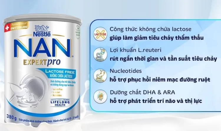 Cách pha sữa NAN cho bé theo từng giai đoạn phát triển