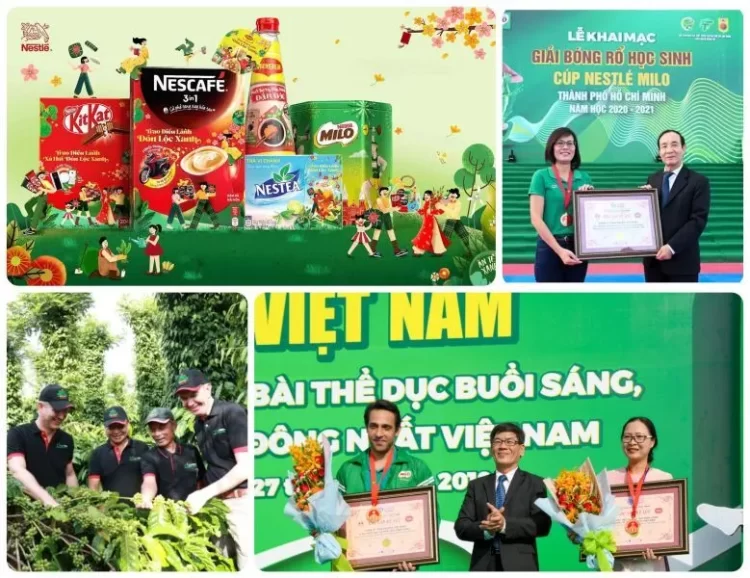 So sánh Milo Việt Nam dạng bột và dạng nước: Lựa chọn nào tốt hơn cho bé? 2 Lịch sử phát triển và vị thế của thương hiệu Nestlé tại thị trường Việt Nam