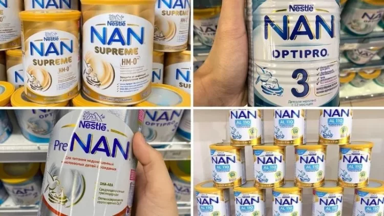 So sánh giá sữa NAN cho trẻ 6-12 tháng hàng nhập khẩu chính hãng và hàng nội địa xách tay